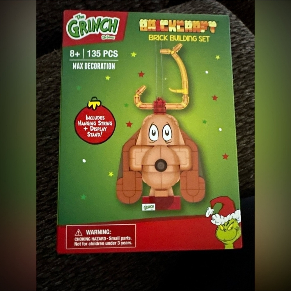 Brickcraft Grinch Max The Dog Brick Building Kit (135-Plastic Piece Set